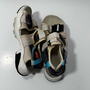 Nike Canyon Sandal 5515-004 7 Sand Mango Hiking Outdoor Sport Straps Activewear